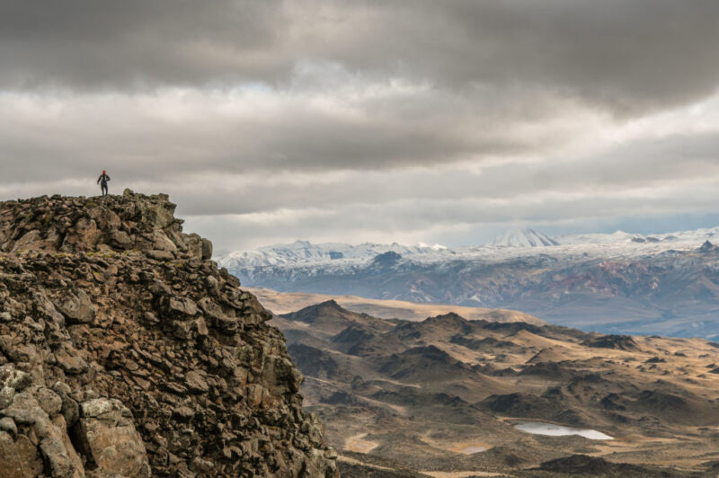 Altopiano del lago Buenos Aires, nella provincia di Santa Cruz. Patagonia australe, Argentina.