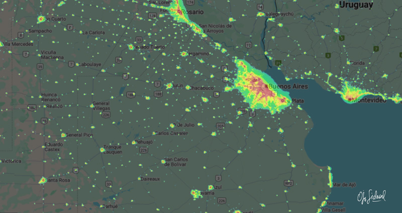 Light Pollution Map