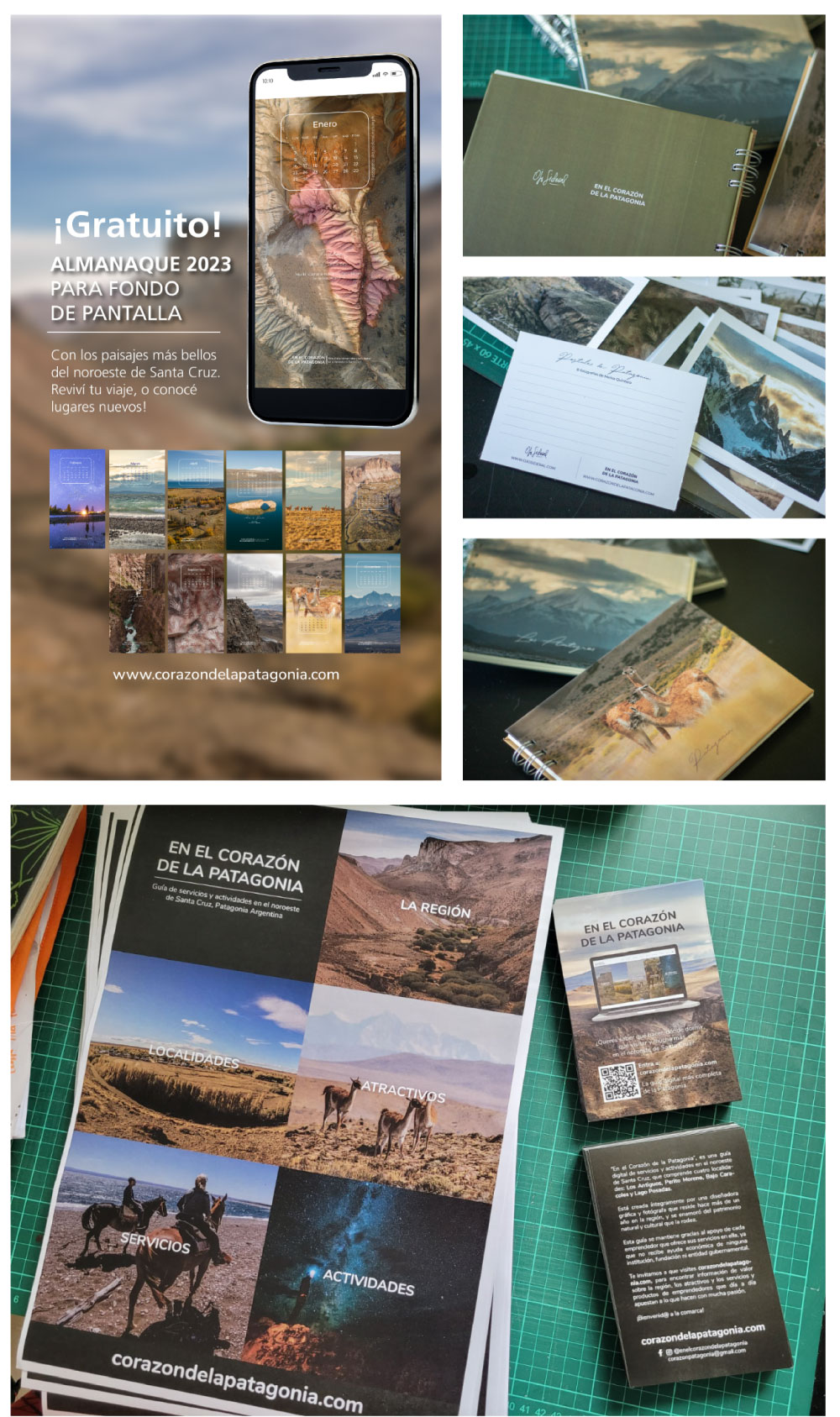 Corazondelapatagonia calendario cuadernos