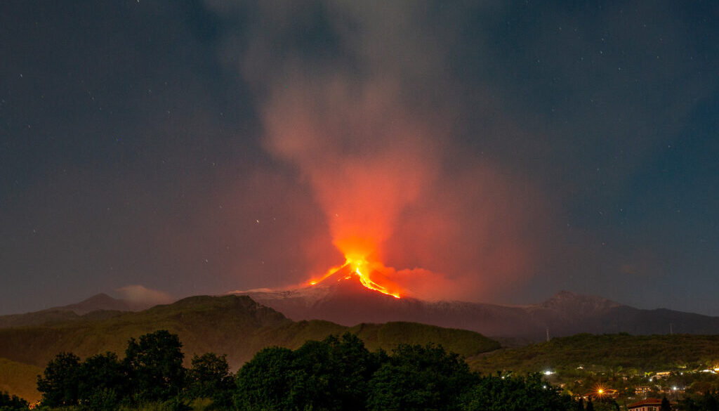 Etna vulcano