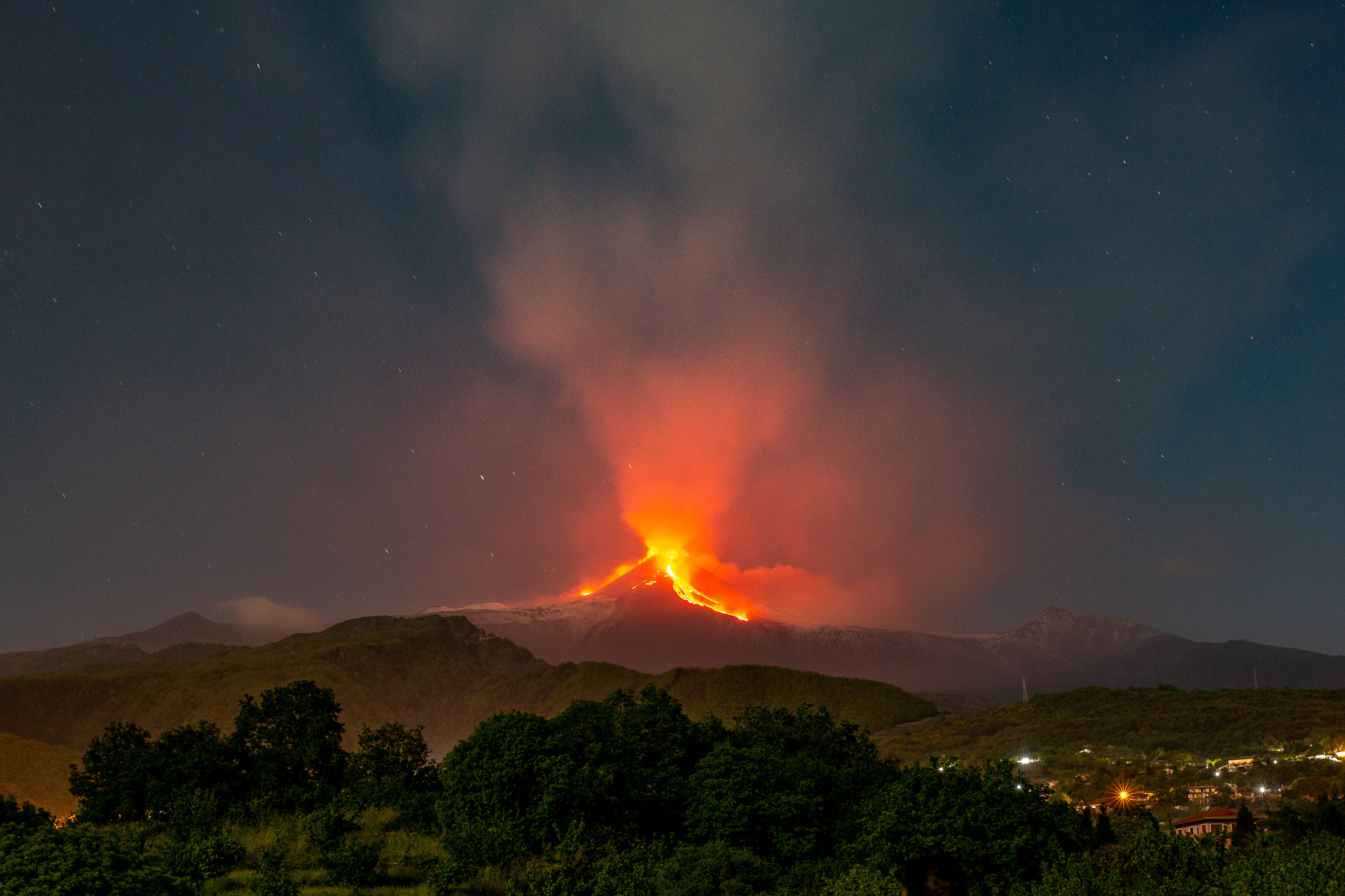 Etna vulcano